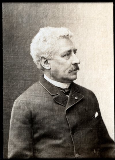 Portret van Olivier Metra (1830-1889), Franse dirigent en componist door French Photographer