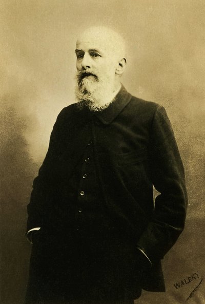 Portret van Paul Albert Bartholome (1848-1928), Franse schilder, beeldhouwer door French Photographer