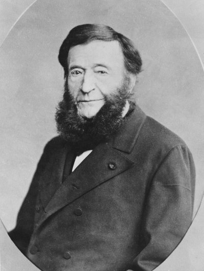 Portret van Pierre Adolphe Piorry door French Photographer