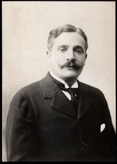 Portret van Pierre Decourcelle door French Photographer