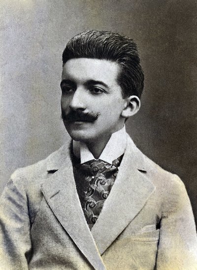 Portret van Pierre Louys door French Photographer