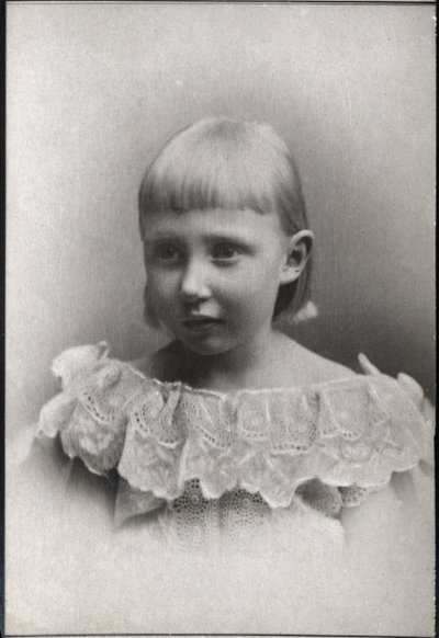 Portret van Prinses Dagmar van Denemarken en IJsland (1890-1961) door French Photographer