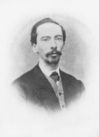 Portret van Rafael Pombo, 1868 door French Photographer