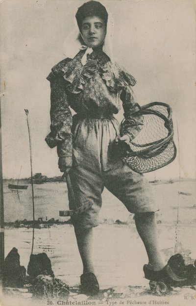 Oester visser door French Photographer