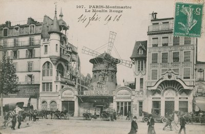 Moulin Rouge, Parijs door French Photographer