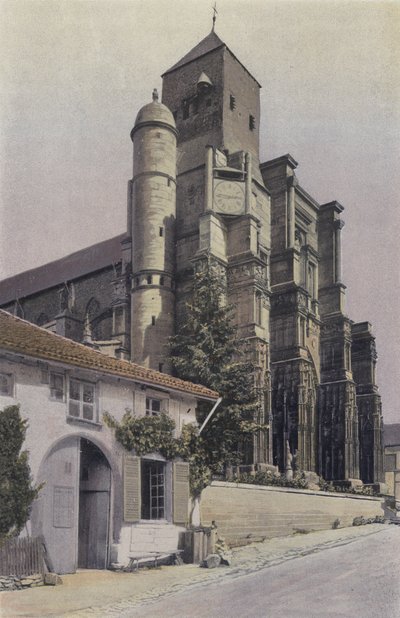 Rembercourt-aux-Pots, Kerk, Gevel NW door French Photographer