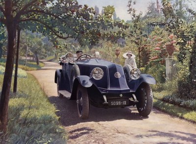 Renault, Torpedo "Sport", 40 PK 6 cilinders door French Photographer