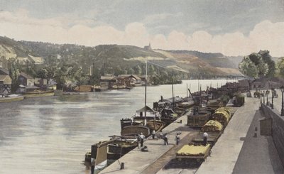 Rouen, De helling van Blosseville-Bonsecours (voor de oprichting van het monument van Jeanne d
