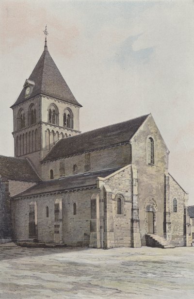 Rouy, Kerk, Noordwestelijk geheel door French Photographer