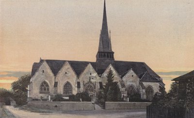 Saint-Andre, Kerk, Gevel Z door French Photographer