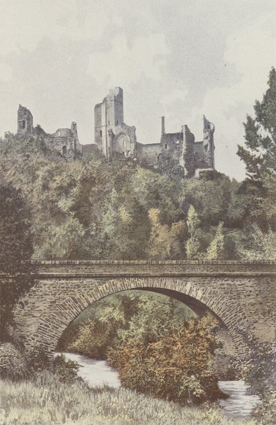 Saint-Jean-Ligoure, Ruïnes van het kasteel van Chalucet door French Photographer