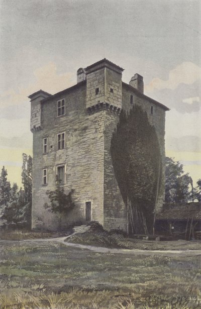 Saint-Jean-Poutge, Molen van Herreboue door French Photographer