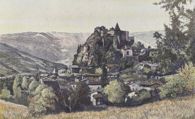 Saint-Paul-en-Cornillon, uitzicht op het gehucht Cornillon door French Photographer