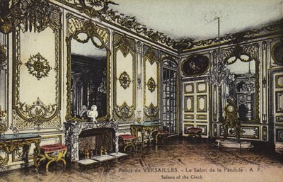 Salon de la Pendule, Paleis van Versailles door French Photographer