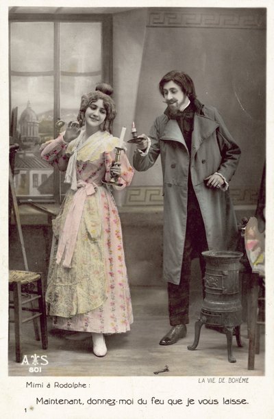 Scène uit La Vie De Boheme door French Photographer