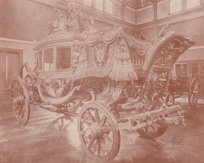 Staatskoets van de Prins Imperial, Versailles door French Photographer