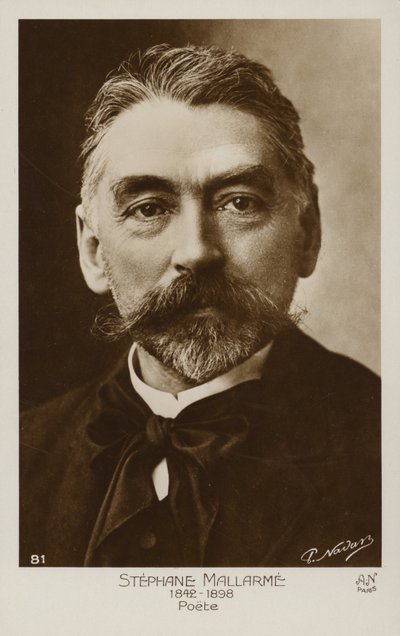Stephane Mallarme (1842-1898), Franse dichter door French Photographer