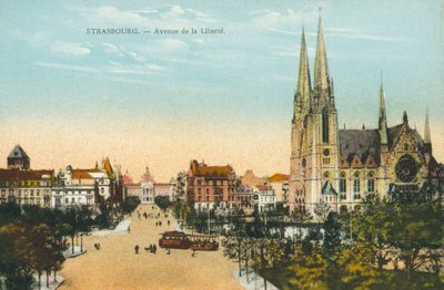 Straatsburg: Avenue de la Liberté door French Photographer