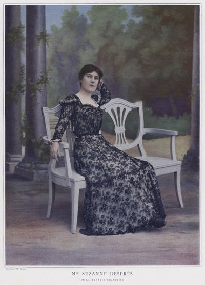 Suzanne Despres, Franse actrice door French Photographer