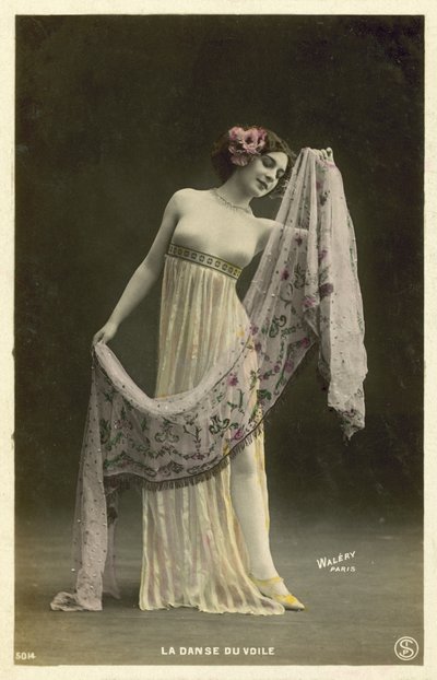 De dans van de sluier door French Photographer