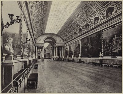 De Galerij van Slagen in Versailles door French Photographer