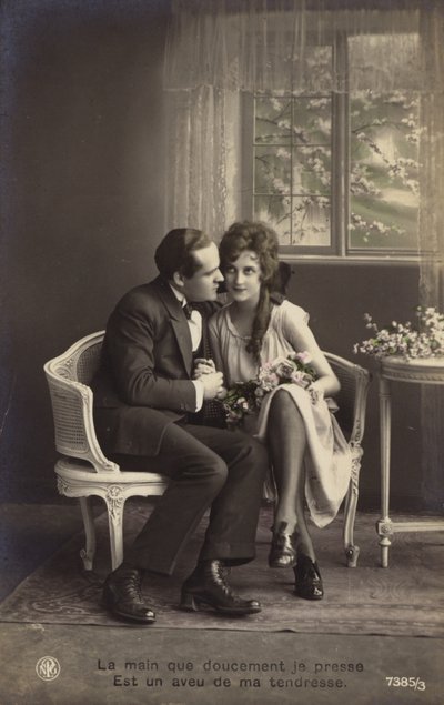 De hand die ik zachtjes druk is een bekentenis van mijn liefde door French Photographer