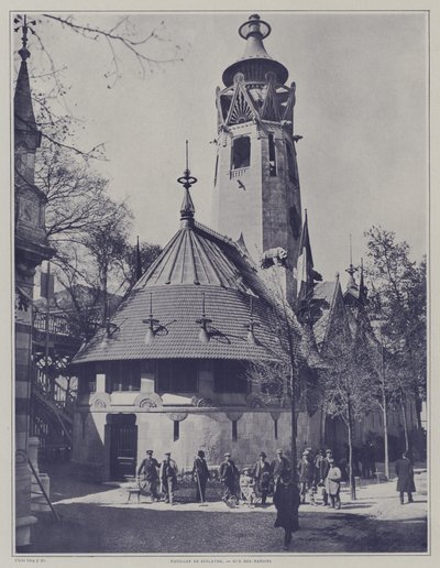 Het paviljoen van Finland op de Exposition Universelle 1900, Parijs door French Photographer