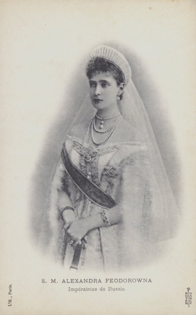 Tsarina Alexandra van Rusland door French Photographer