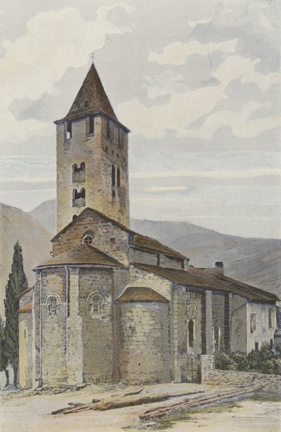 Unac, Kerk, Noordoostelijk overzicht door French Photographer