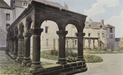 Vannes, Resten van het oude klooster door French Photographer