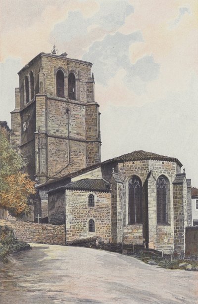 Verrières, kerk door French Photographer