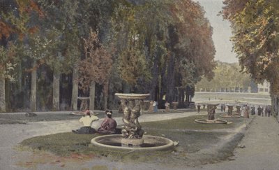 Versailles, de waterlaan door French Photographer
