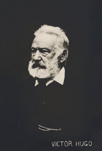 Victor Hugo, portret door French Photographer