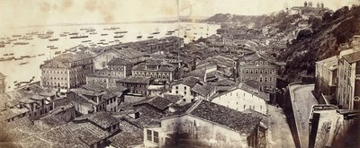 Uitzicht op Bahia, ca. 1864-8 door French Photographer