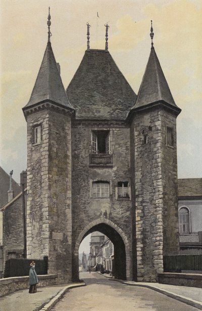 Villeneuve-sur-Yonne, Joigny Poort door French Photographer