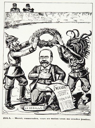 Zola - Merci, kameraden, jullie bewijzen me tenminste recht, uit Histoire de la Troisieme Republique, Vol. I, l