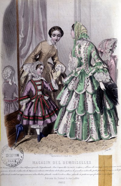 2 vrouwen en een meisje: Mode - in 