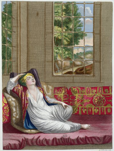 Een Turkse vrouw, uit de Recueil d