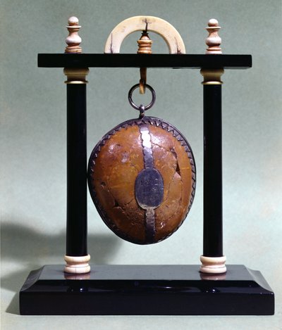 Een bezoar op een standaard, 1651 door French School