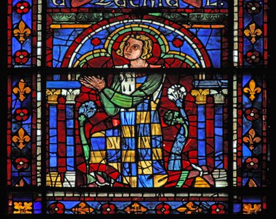 Een schenker van de Mauclerc familie door French School