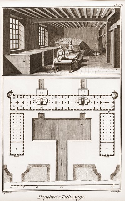 Een papiermolen - Stationery: Delissage - 