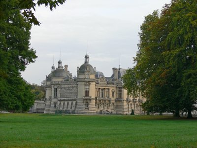 Een uitzicht op het Kasteel door French School