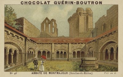 Abdij van Montmajour, Bouches-du-Rhone door French School