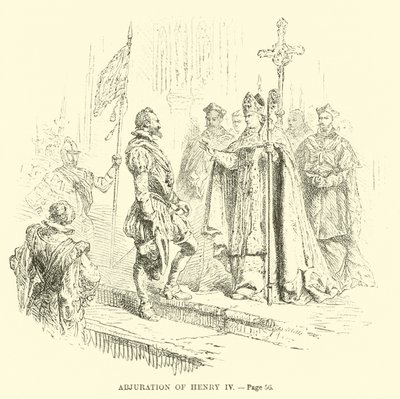 Afzwering van Hendrik IV door French School