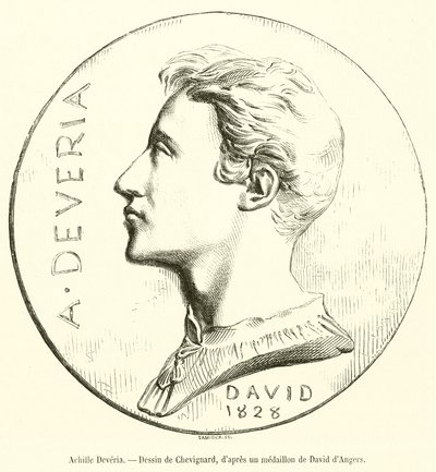 Achille Deveria (gravure) door French School