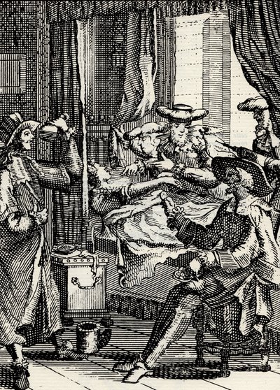 Act II van het toneelstuk 