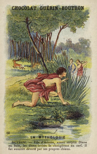 Actaeon door French School