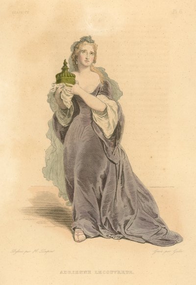 Adrienne Lecouvreur door French School