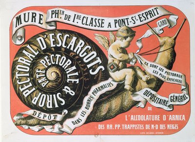 Advertentie voor Borstsiroop Sirop Pectoral d
