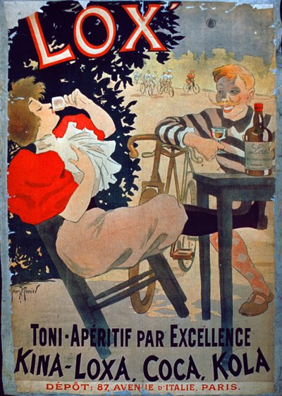 Advertentie voor Lox, Toni-Aperitief Par Excellence, Parijs door French School